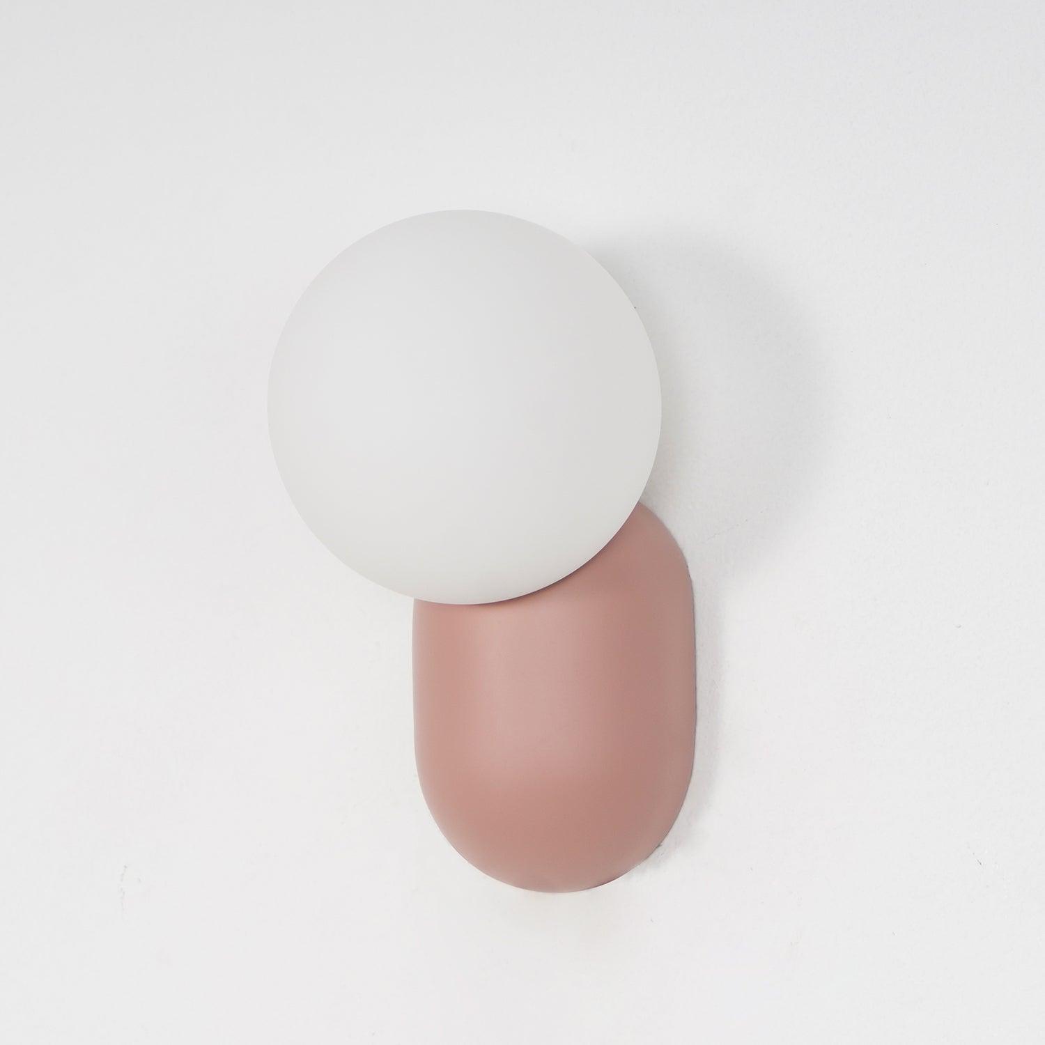 Nelo Minimalist Globe Wall Sconce-Neutral Decor