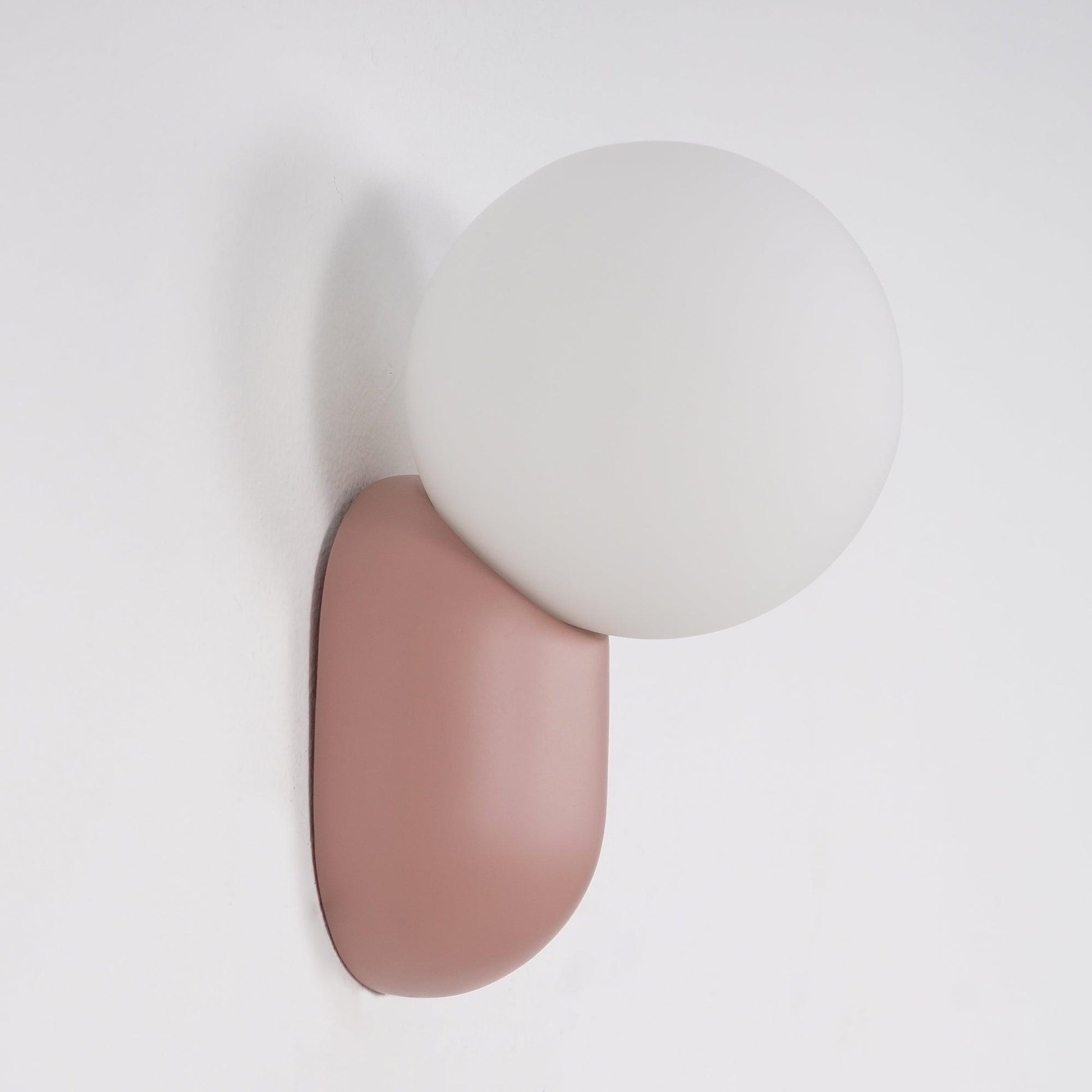 Nelo Minimalist Globe Wall Sconce-Neutral Decor