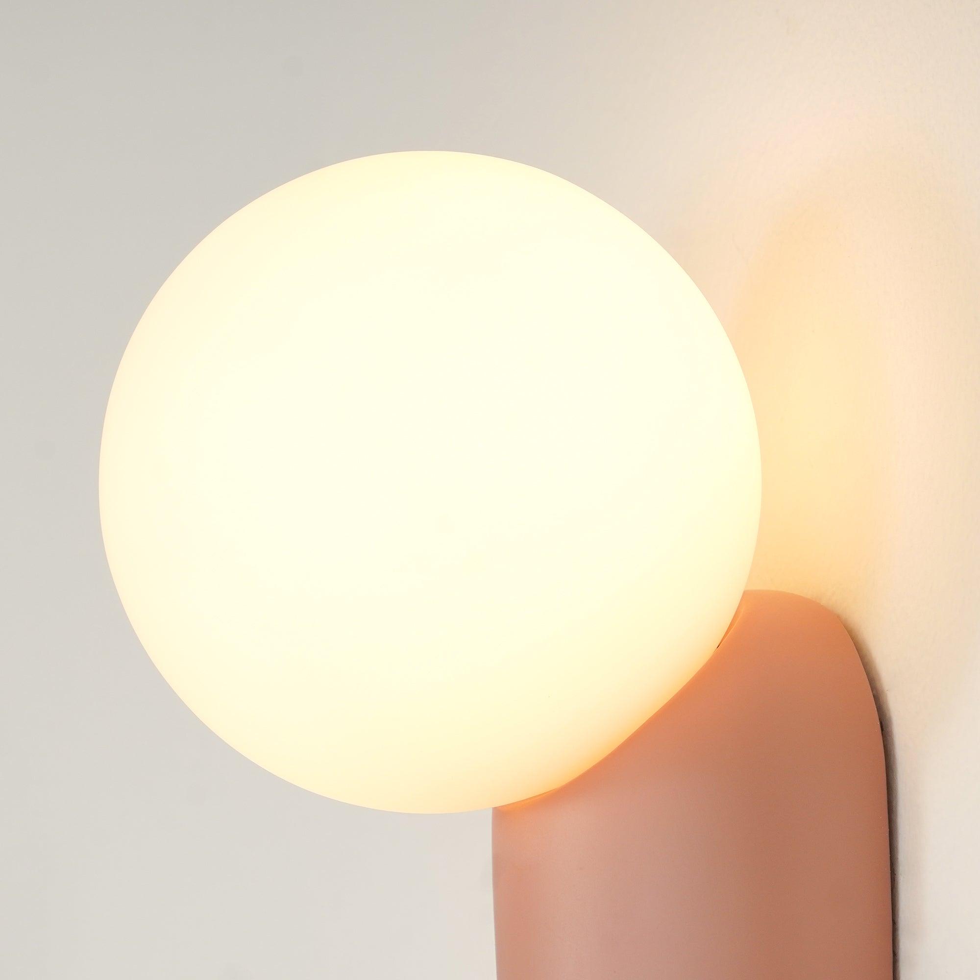 Lunara Minimalist Globe Wall Sconce