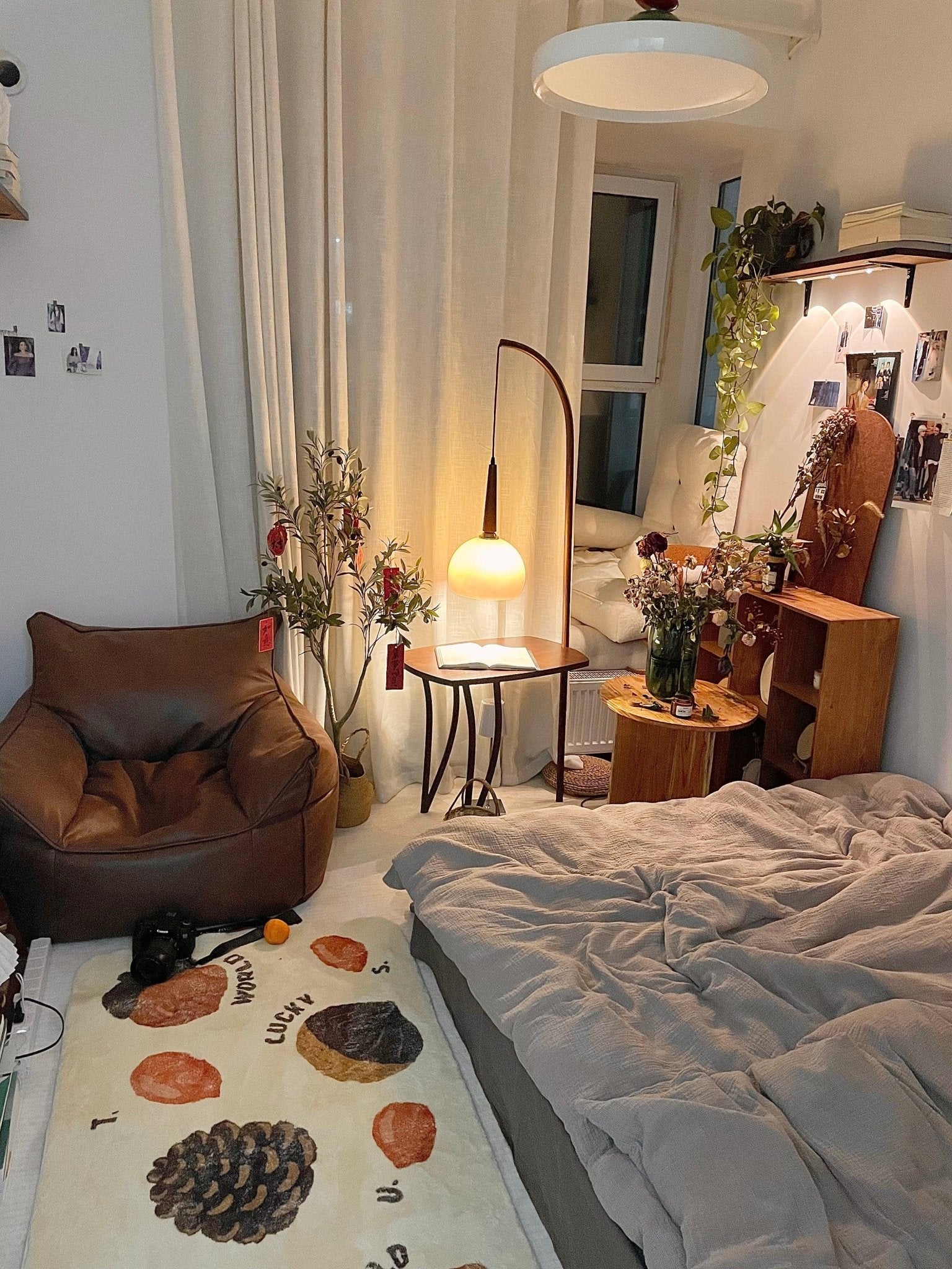 Fior Modern Wood Floor Lamp-Neutral Decor