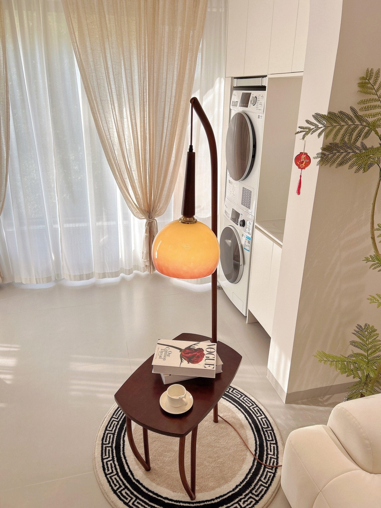 Fior Modern Wood Floor Lamp-Neutral Decor