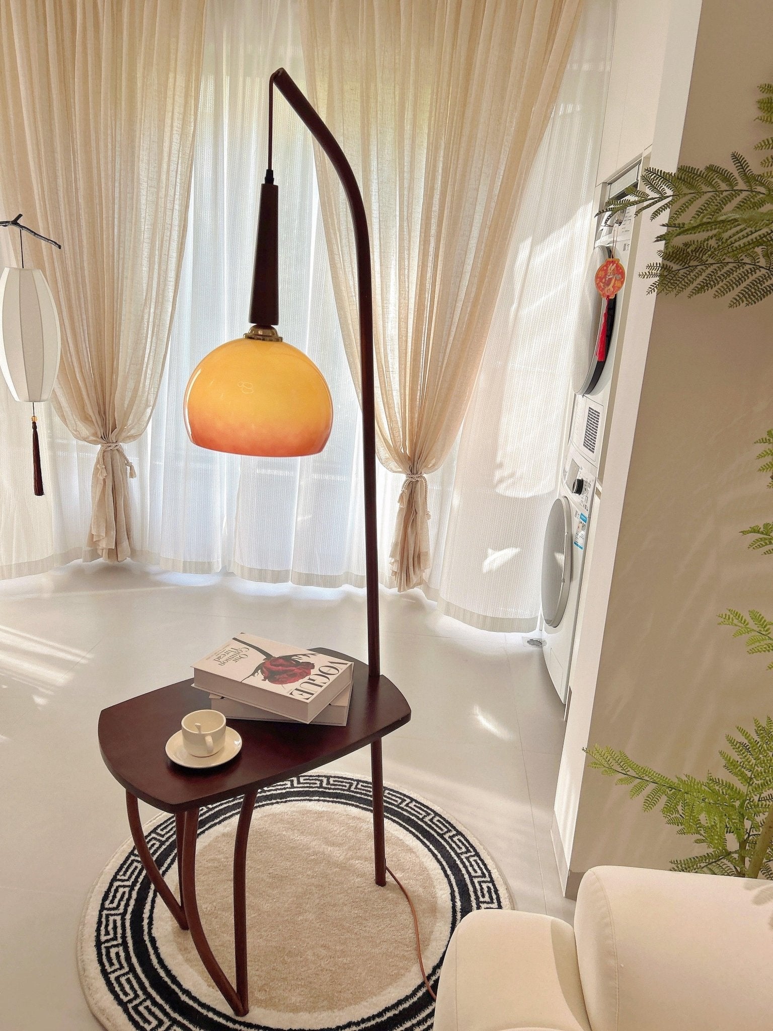 Fior Modern Wood Floor Lamp-Neutral Decor