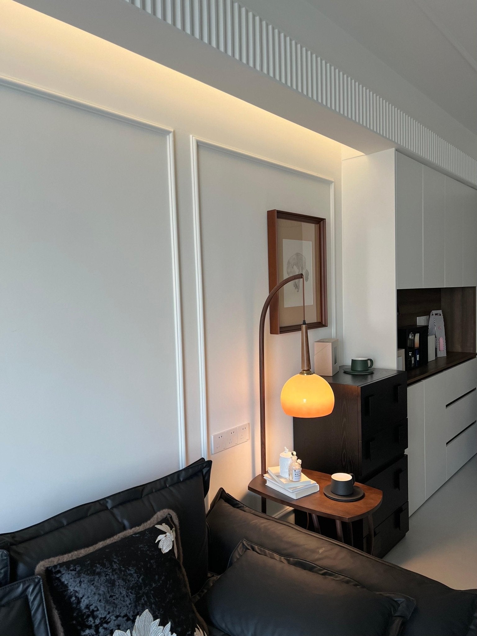 Fior Modern Wood Floor Lamp-Neutral Decor