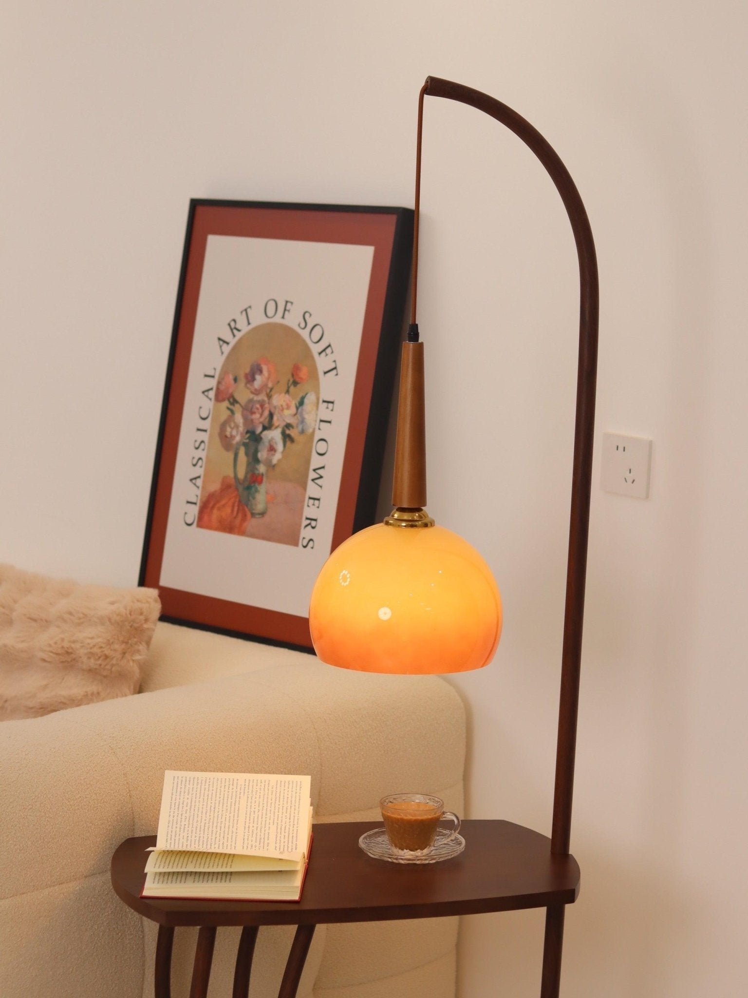 Fior Modern Wood Floor Lamp-Neutral Decor