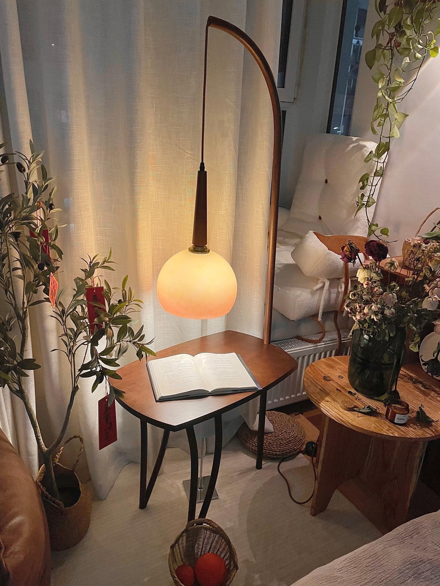 Fior Modern Wood Floor Lamp-Neutral Decor