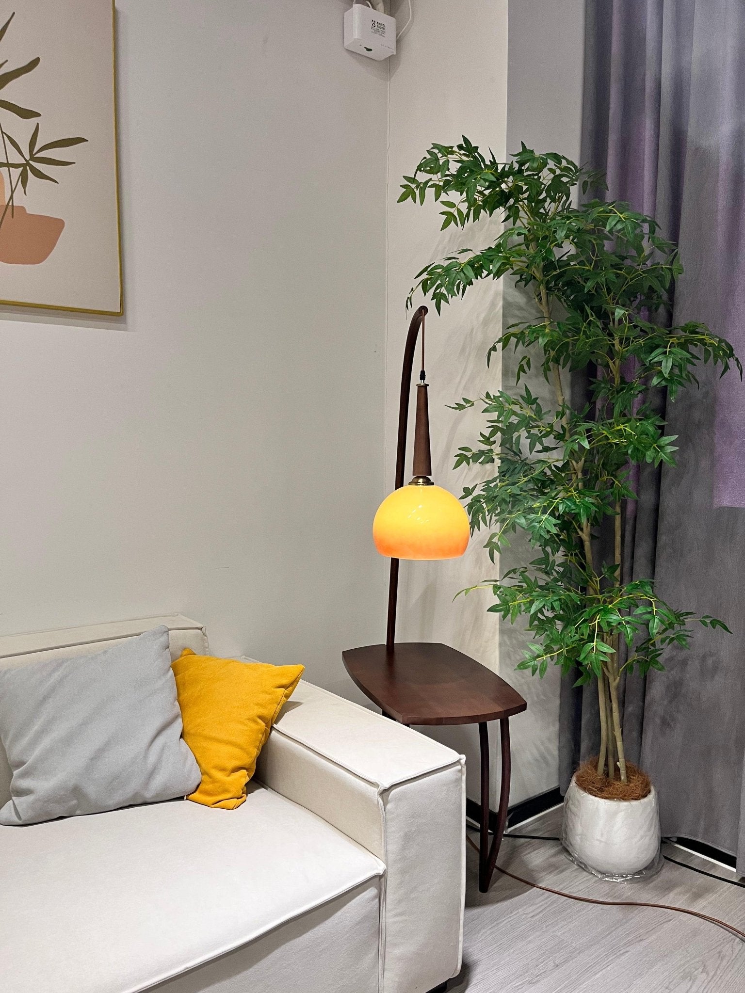 Fior Modern Wood Floor Lamp-Neutral Decor