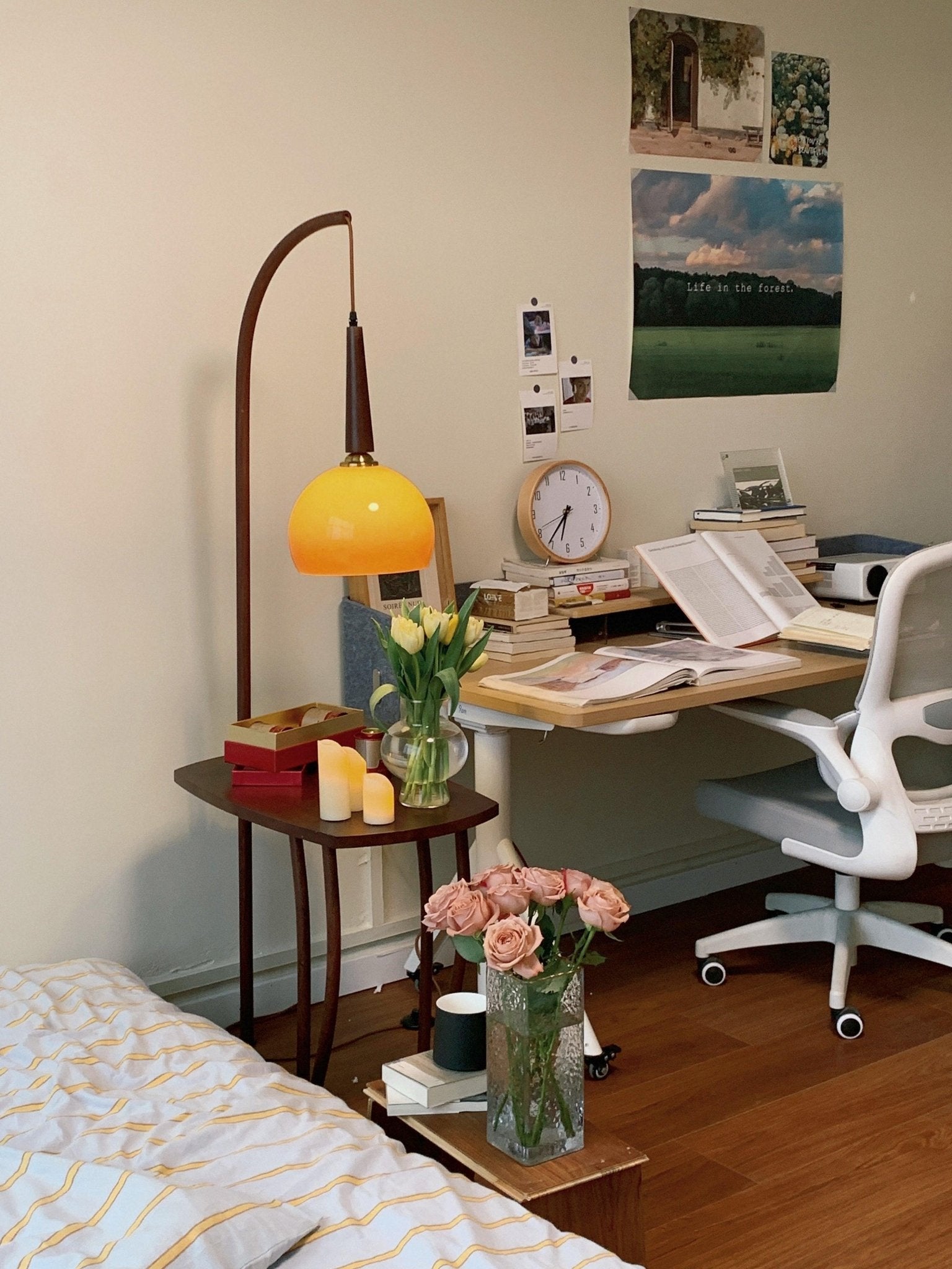 Fior Modern Wood Floor Lamp-Neutral Decor