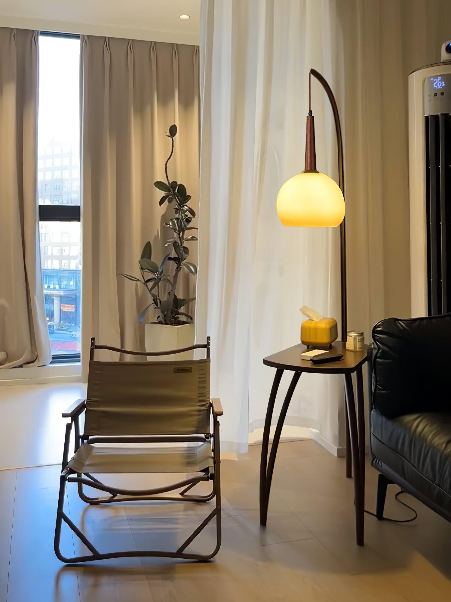 Fior Modern Wood Floor Lamp-Neutral Decor