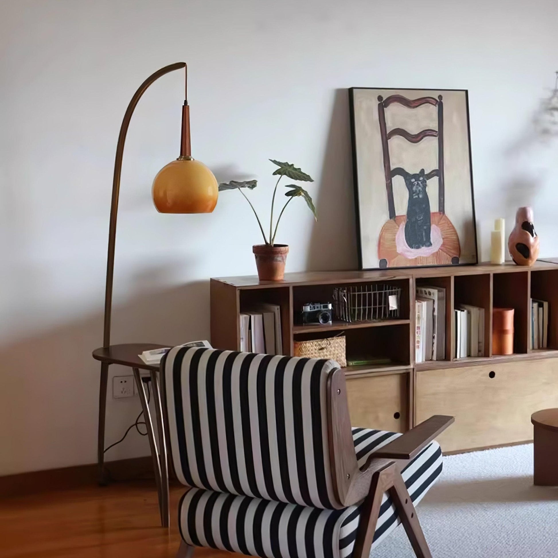 Fior Modern Wood Floor Lamp-Neutral Decor