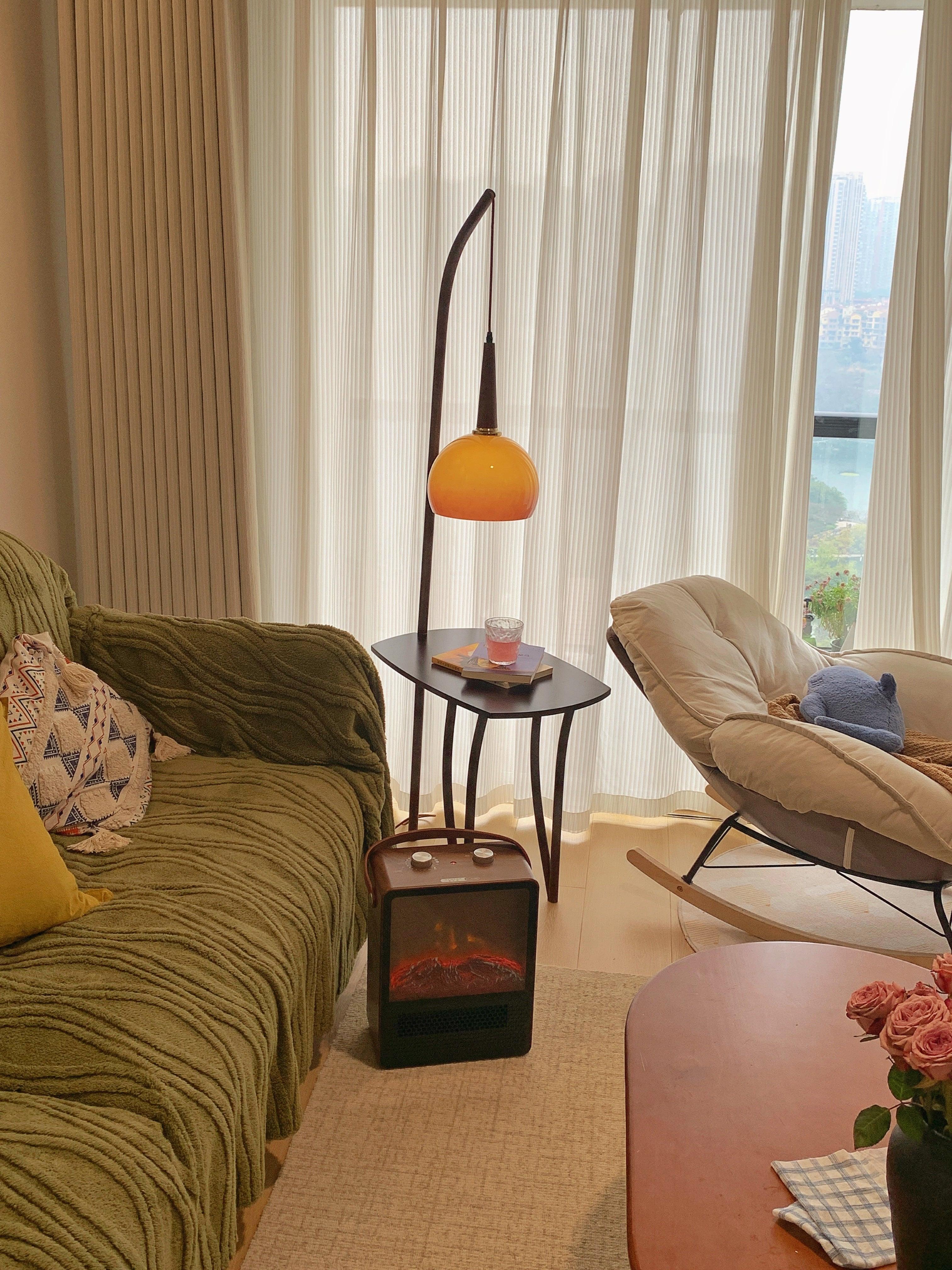 Fior Modern Wood Floor Lamp-Neutral Decor