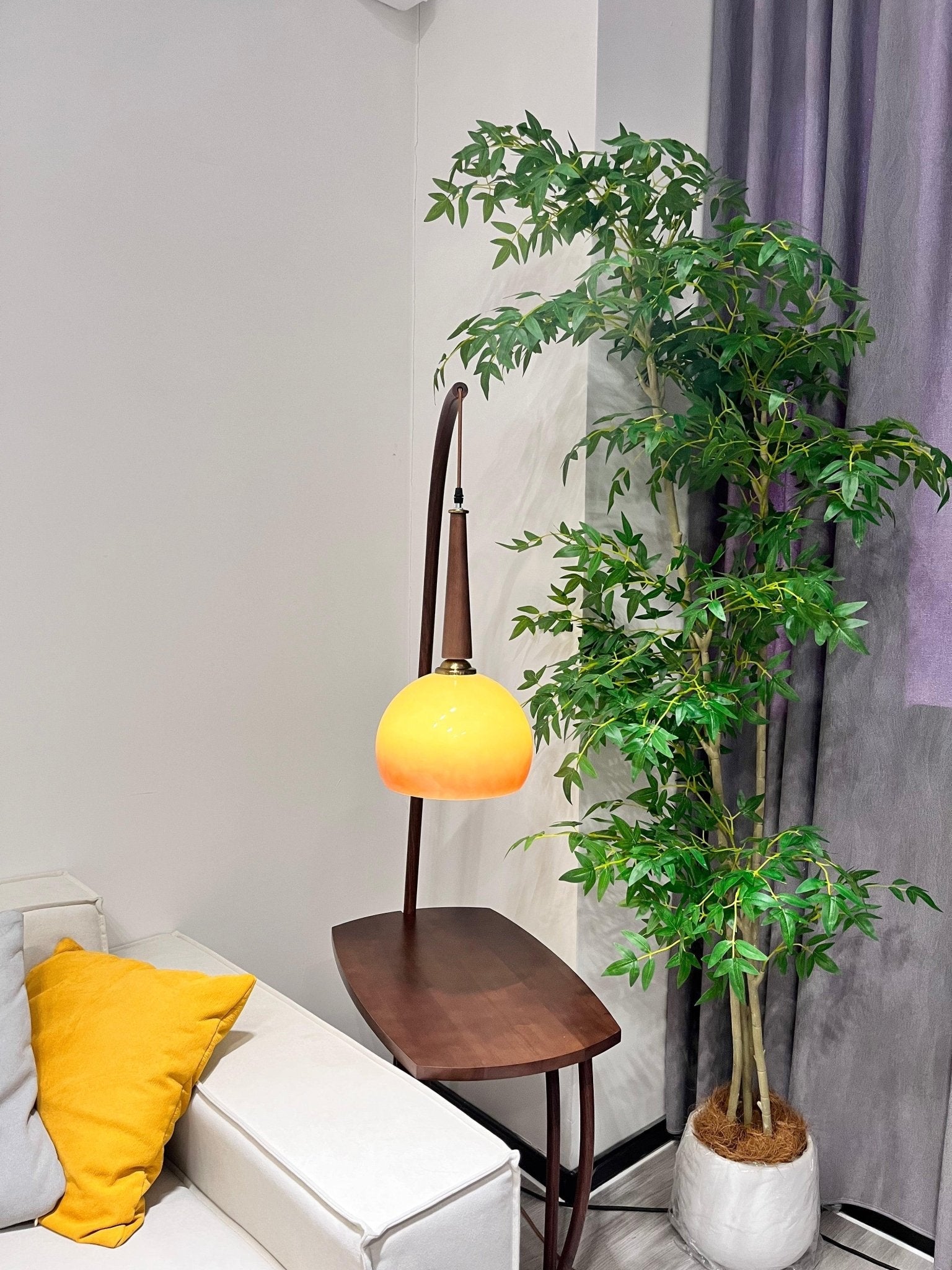 Fior Modern Wood Floor Lamp-Neutral Decor