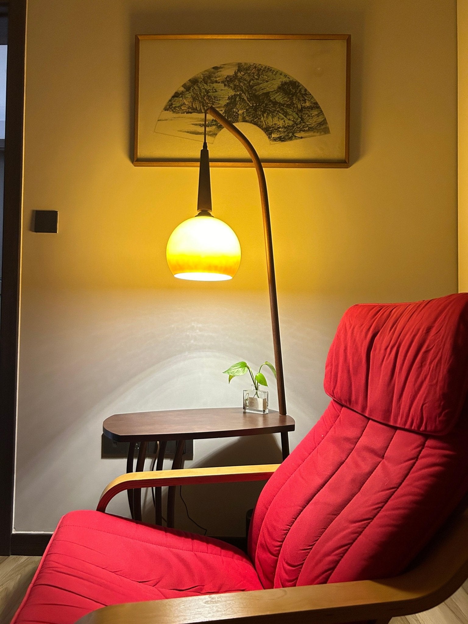 Fior Modern Wood Floor Lamp-Neutral Decor