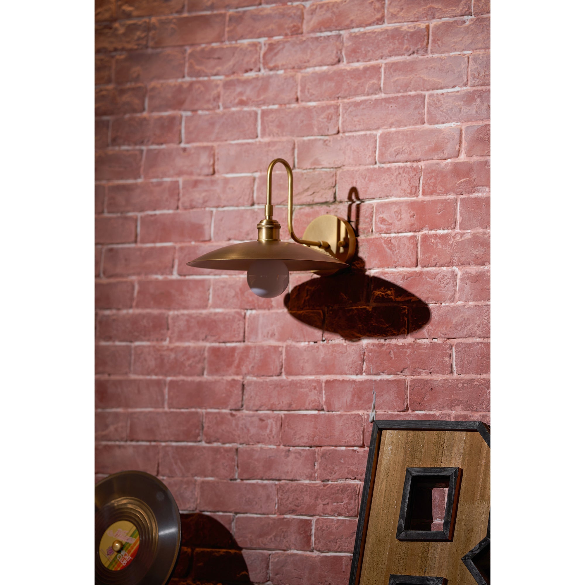 Front view of the Cantina Wall Lamp.