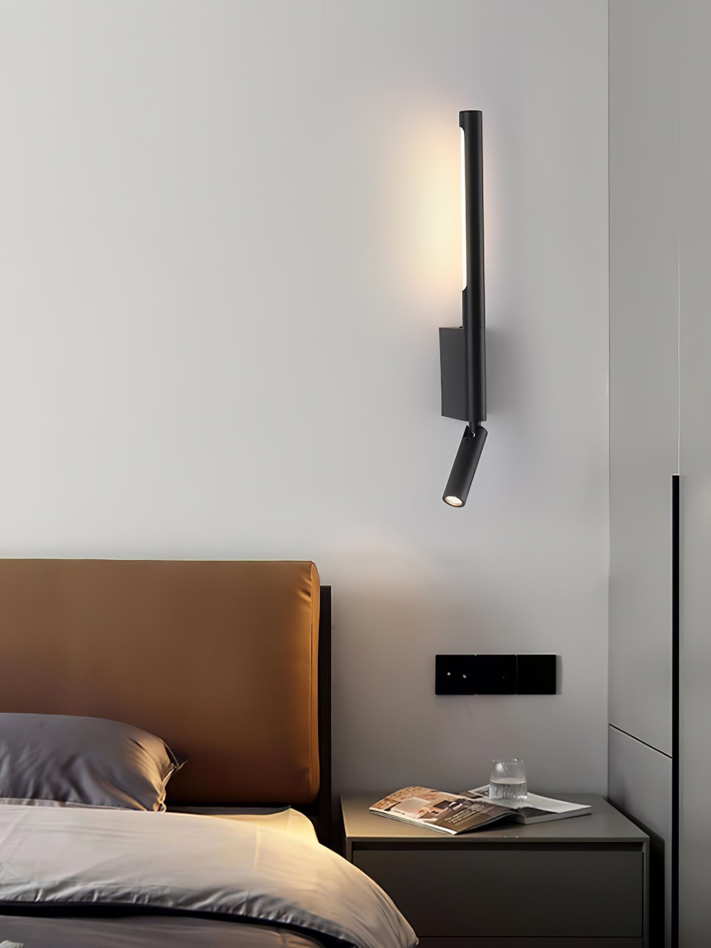 Melody Modern Minimalist LED Wall Light-Neutral Decor