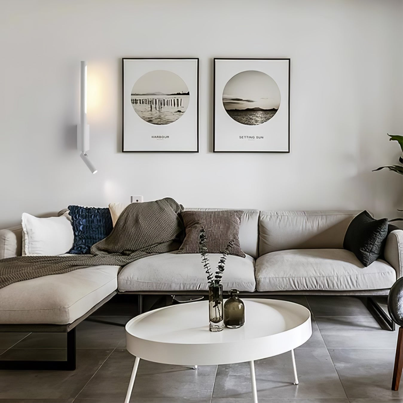 Melody Modern Minimalist LED Wall Light-Neutral Decor