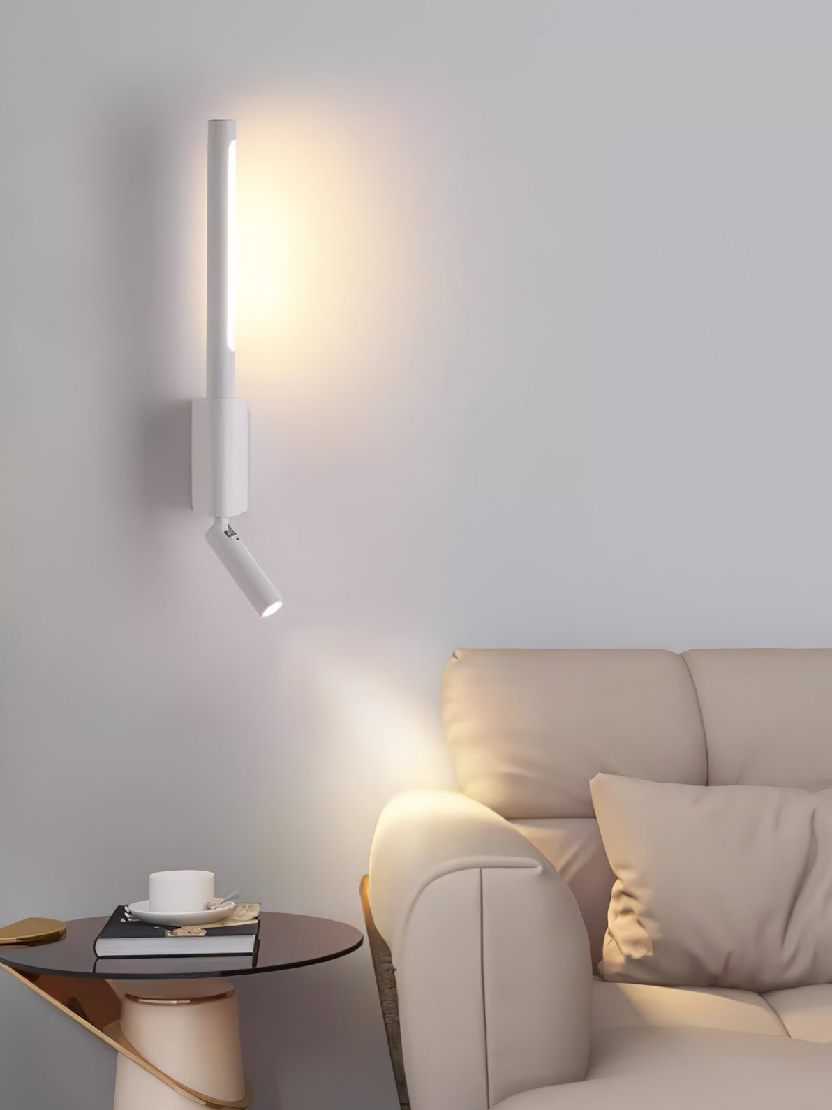 Melody Modern Minimalist LED Wall Light-Neutral Decor