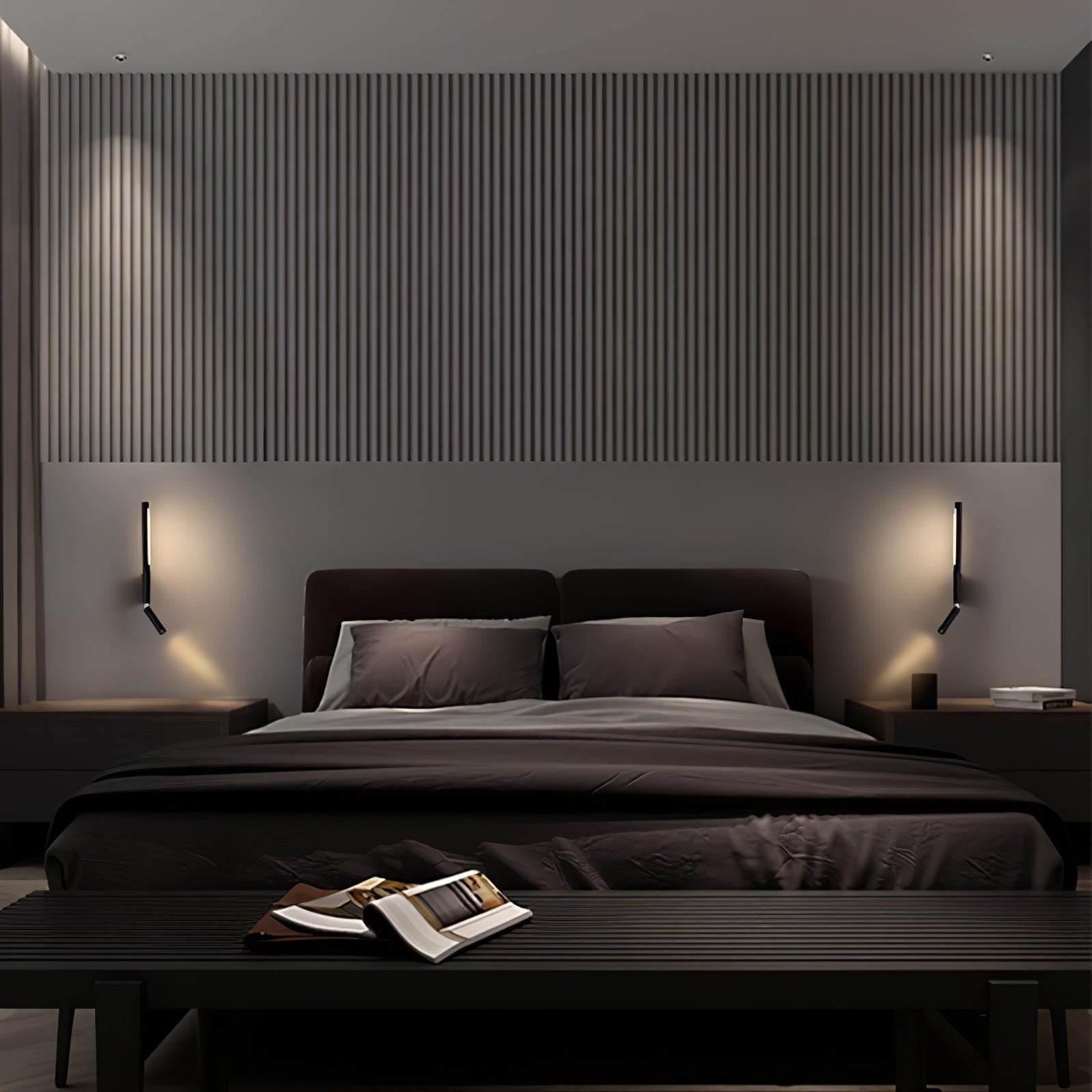 Melody Modern Minimalist LED Wall Light-Neutral Decor