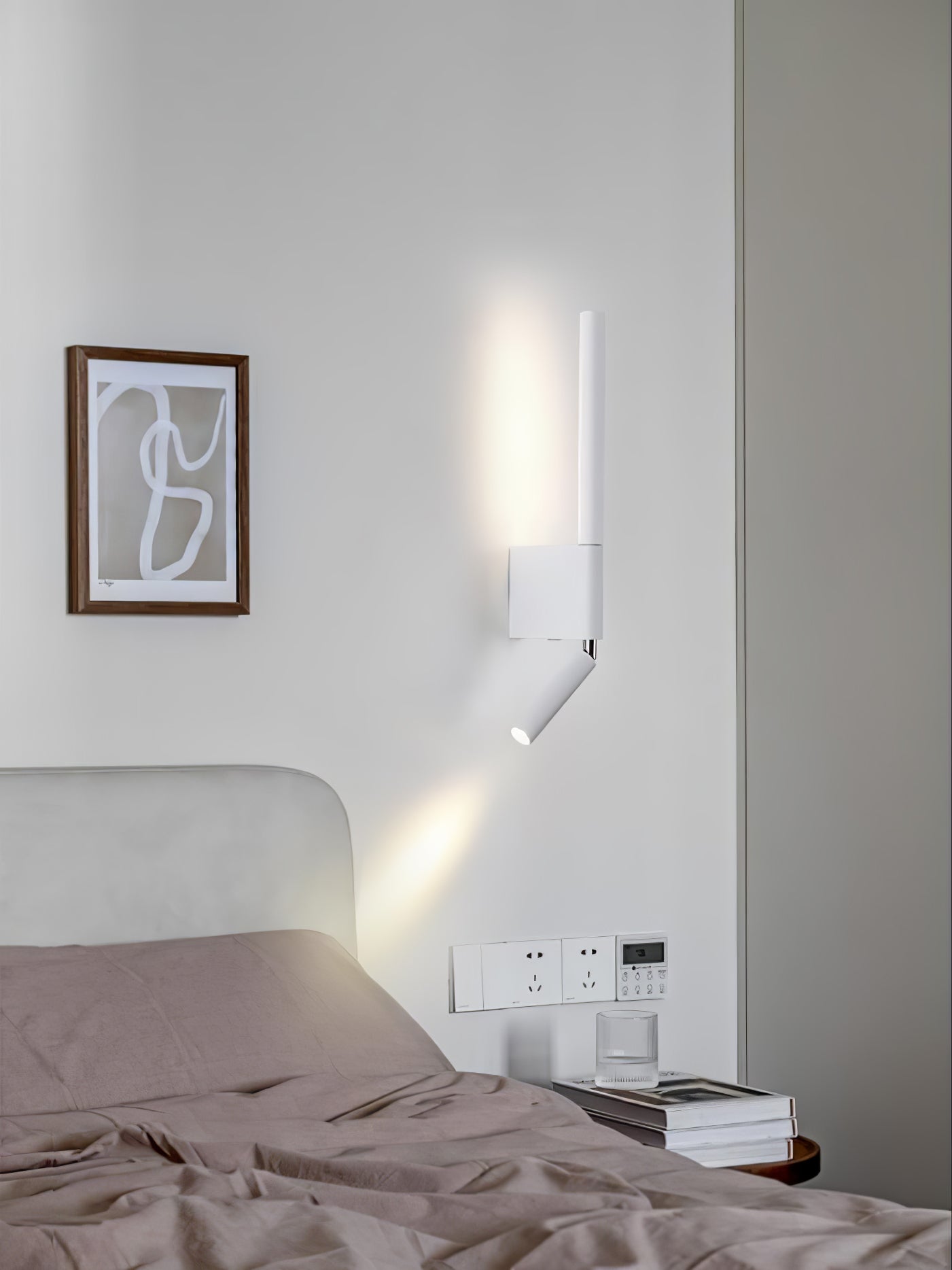 Melody Modern Minimalist LED Wall Light-Neutral Decor