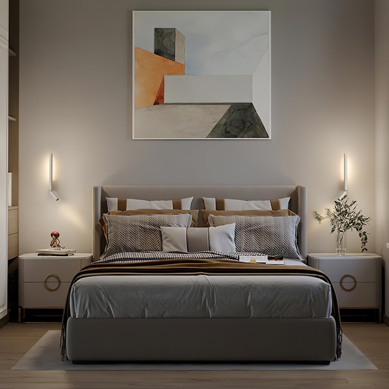 Melody Modern Minimalist LED Wall Light-Neutral Decor
