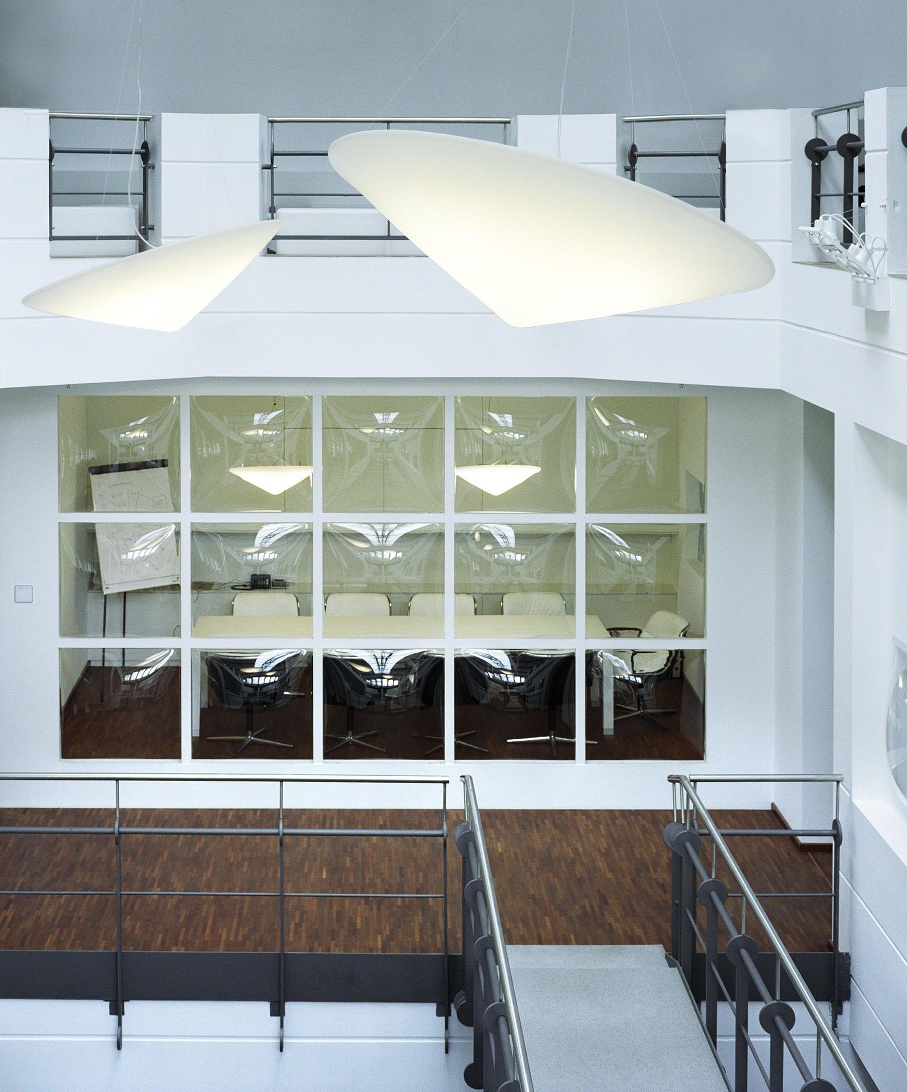 Othian Pendant Lamp Polyethylene Tilted Hat Minimalist-Neutral Decor
