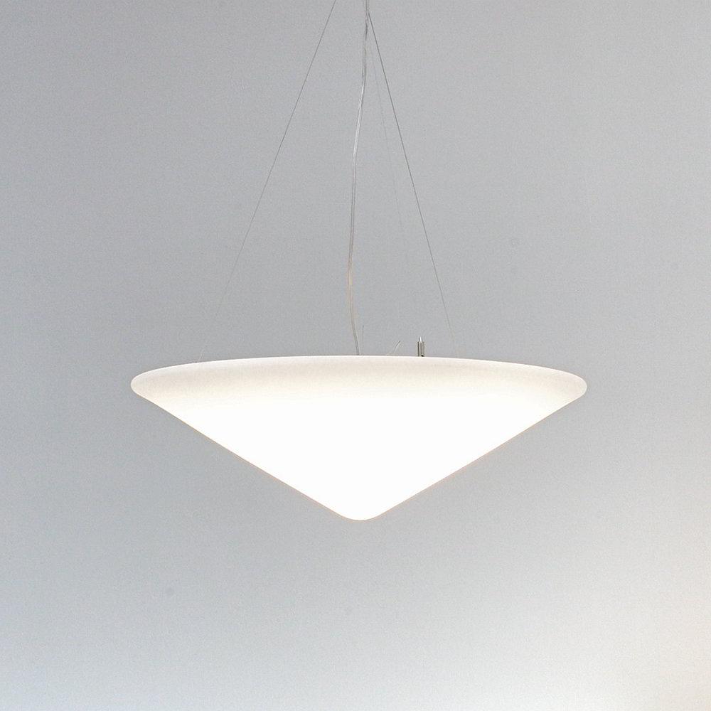 Othian Pendant Lamp Polyethylene Tilted Hat Minimalist-Neutral Decor