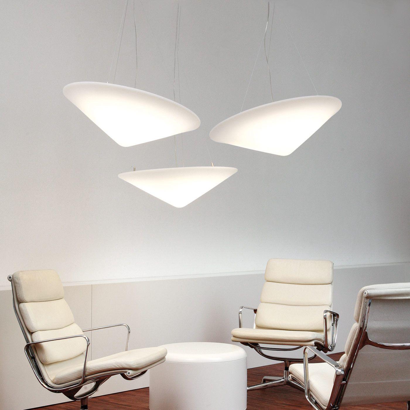 Othian Pendant Lamp Polyethylene Tilted Hat Minimalist-Neutral Decor
