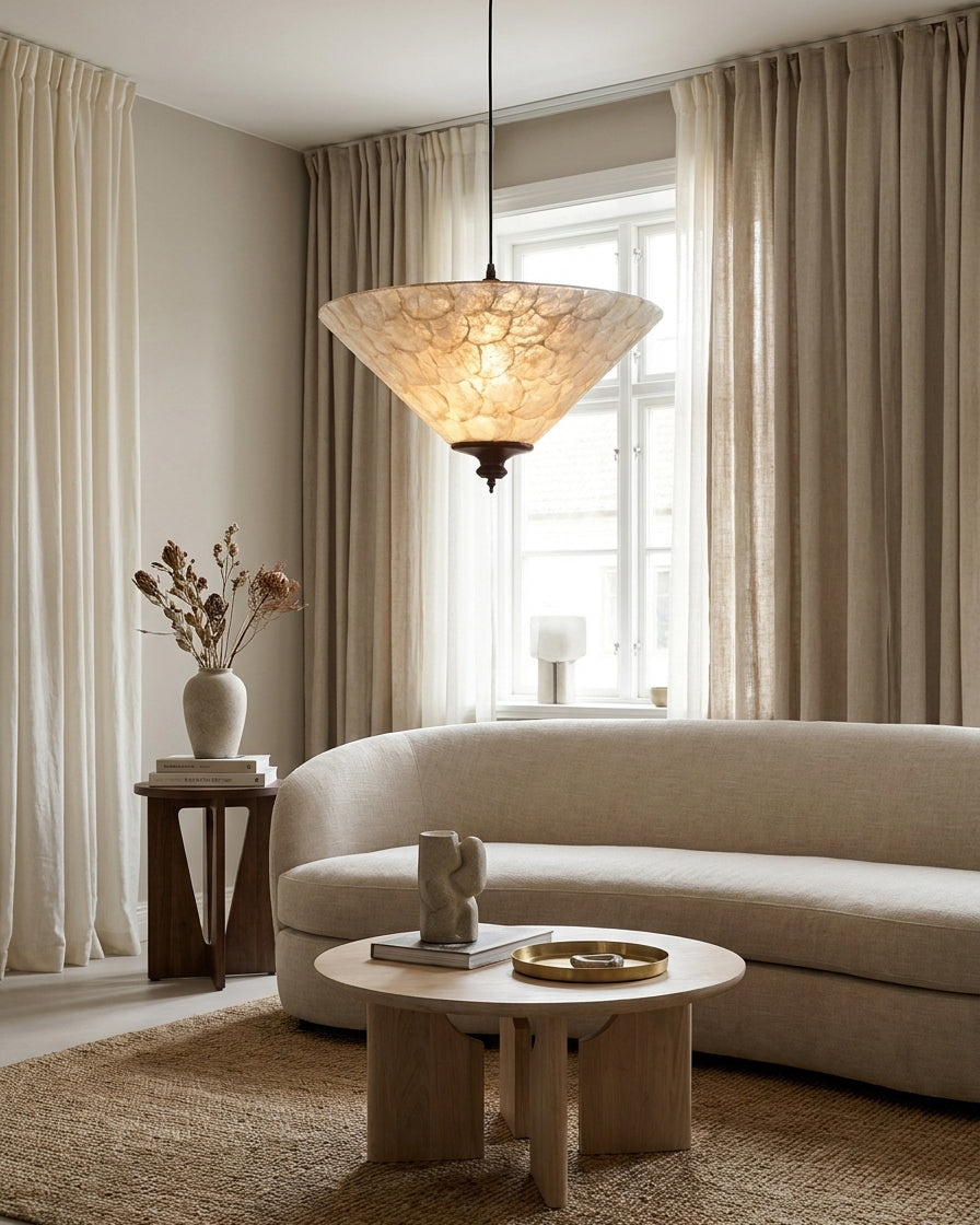 Mica Pendant Light