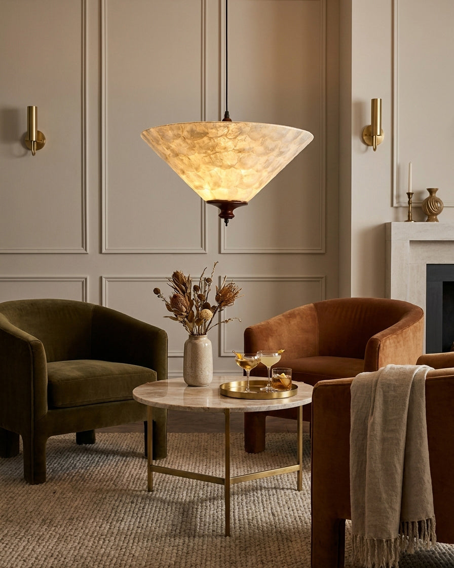 Mica Pendant Light