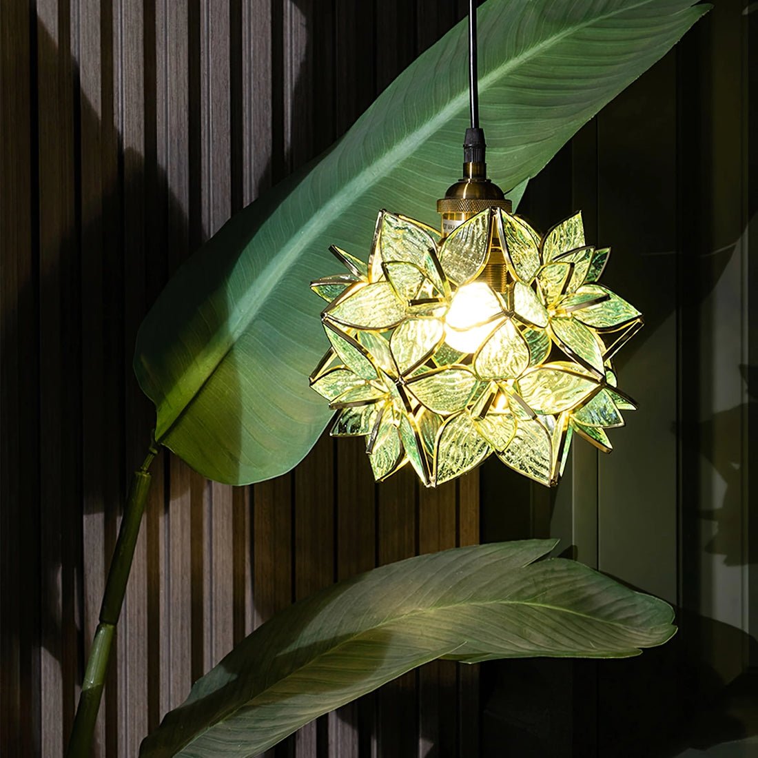 Amara Luxury Glass Pendant Light-Neutral Decor
