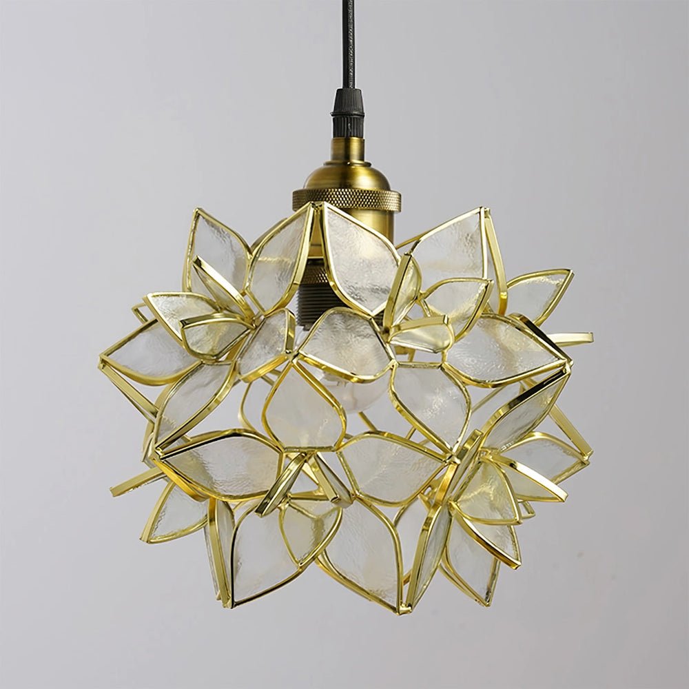 Amara Luxury Glass Pendant Light-Neutral Decor