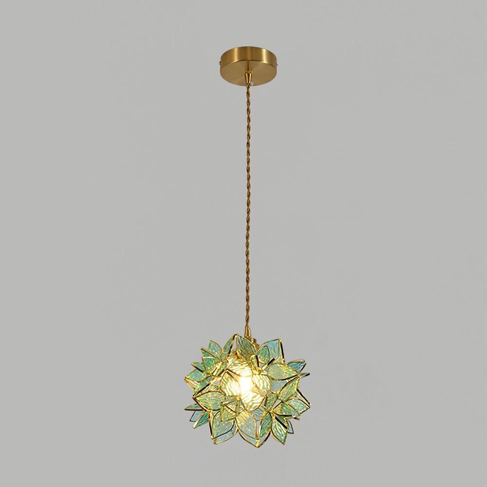 Amara Luxury Glass Pendant Light-Neutral Decor