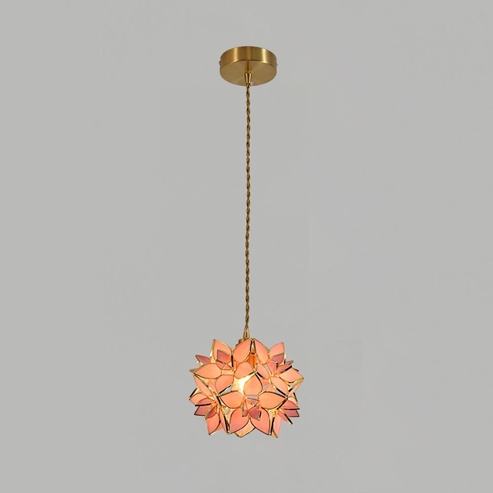 Amara Luxury Glass Pendant Light-Neutral Decor