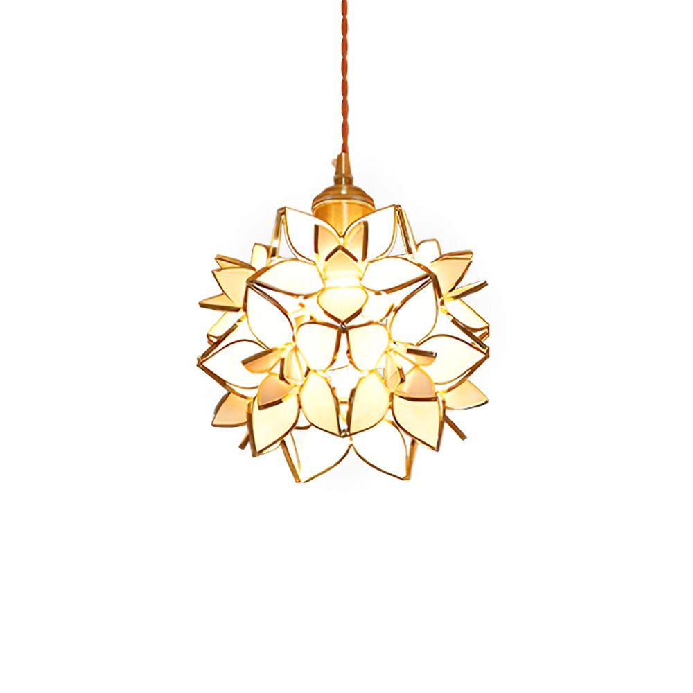 Amara Luxury Glass Pendant Light-Neutral Decor