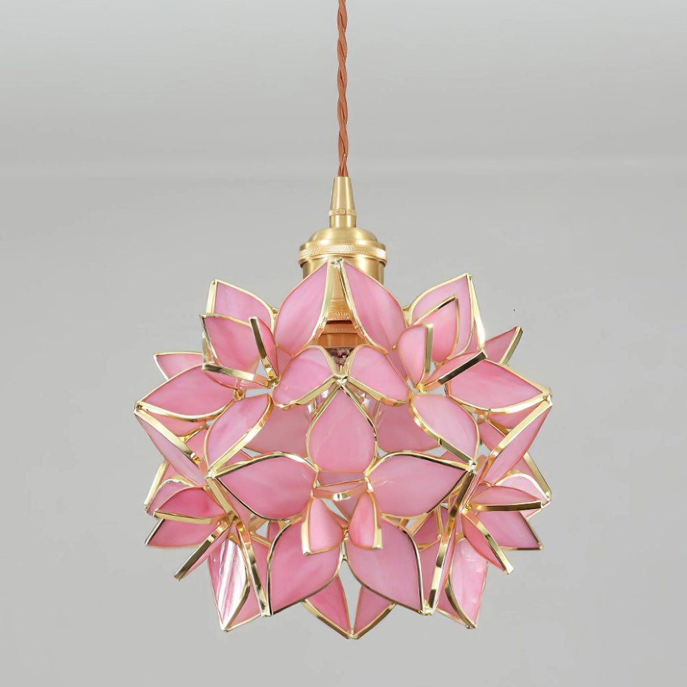 Amara Luxury Glass Pendant Light-Neutral Decor
