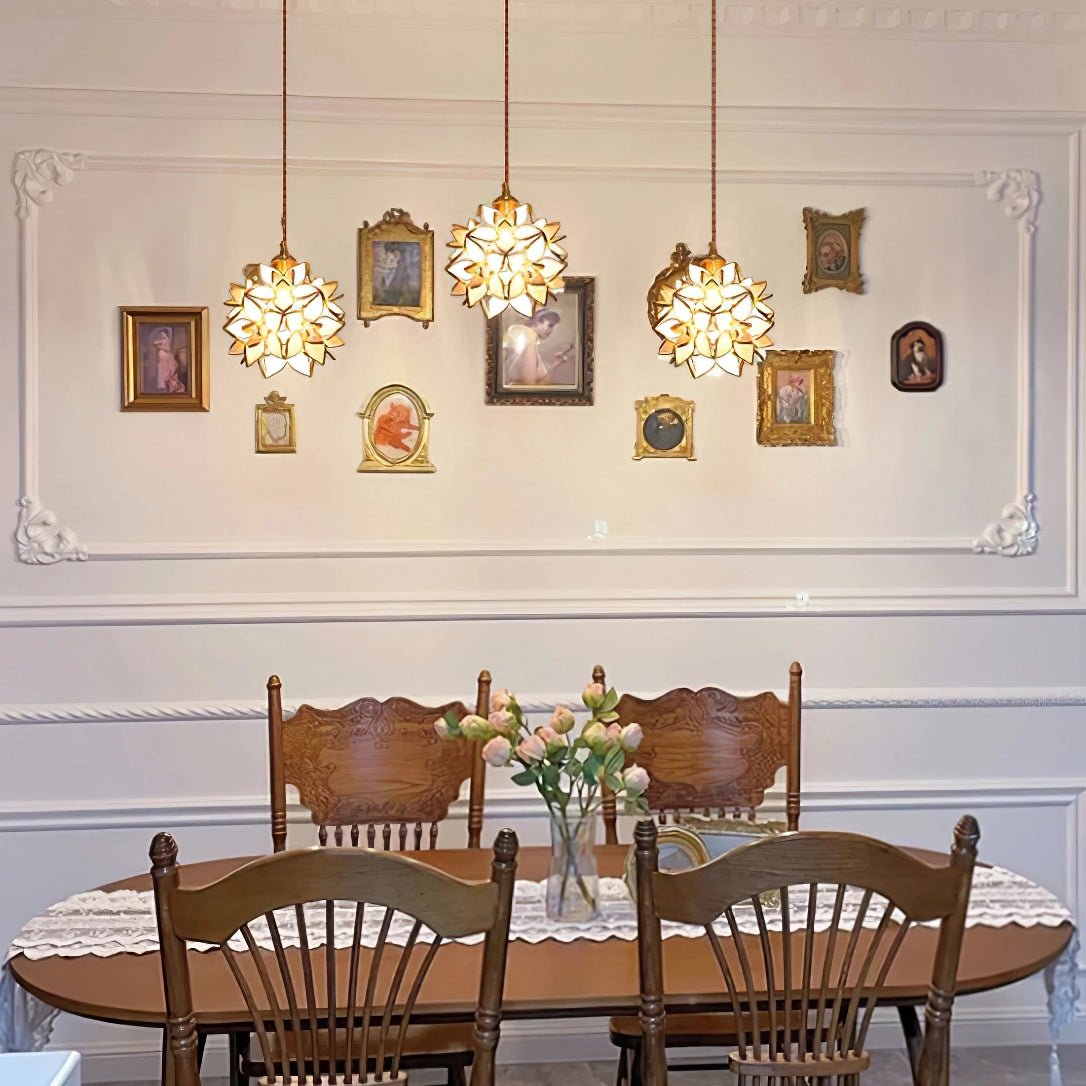 Amara Luxury Glass Pendant Light-Neutral Decor