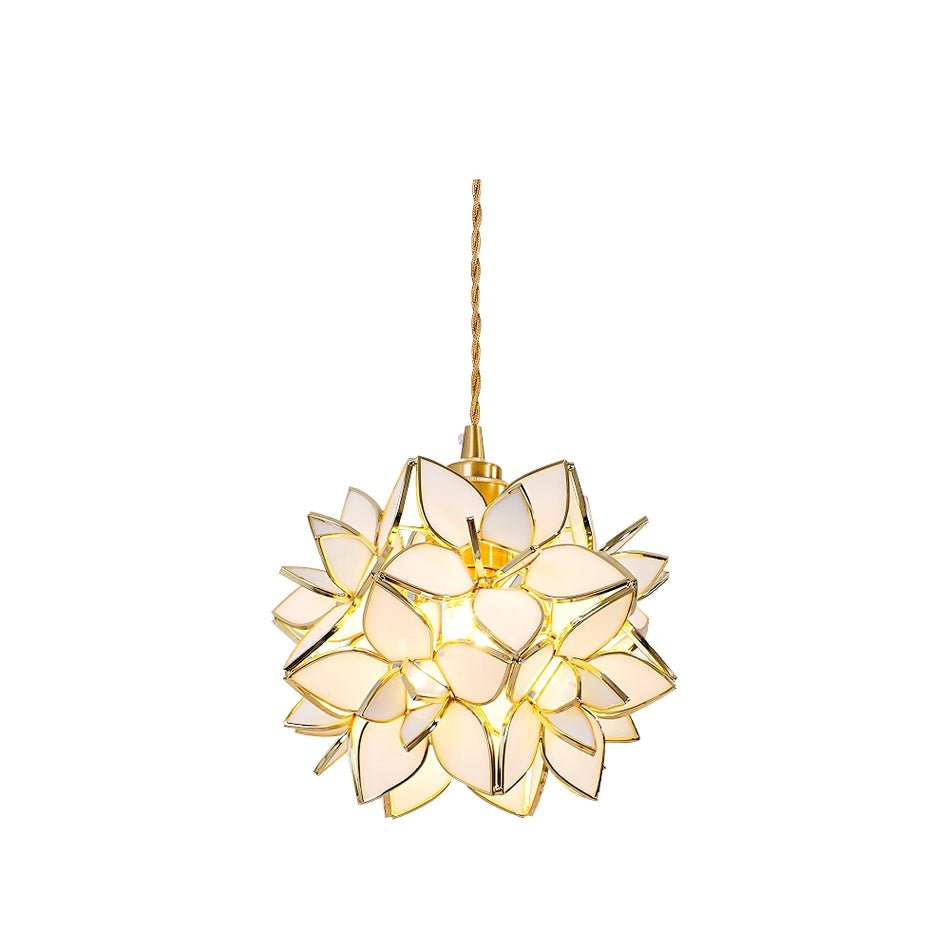 Amara Luxury Glass Pendant Light-Neutral Decor