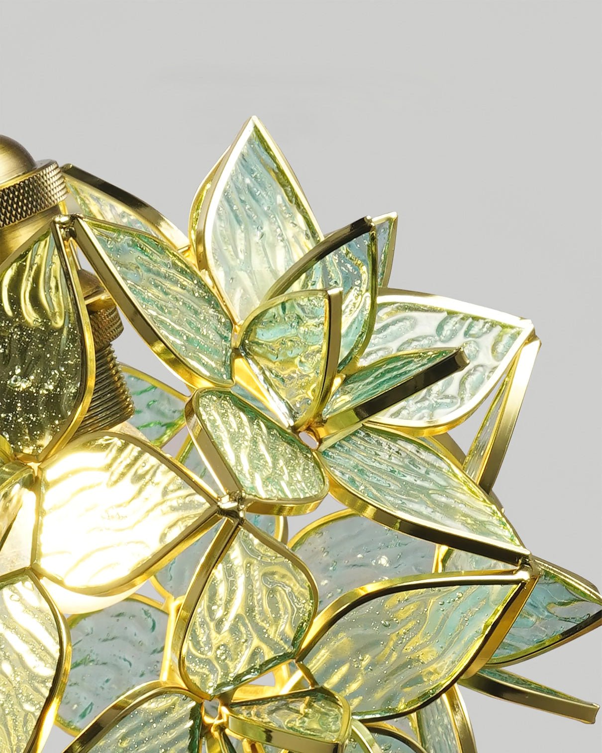 Amara Luxury Glass Pendant Light-Neutral Decor