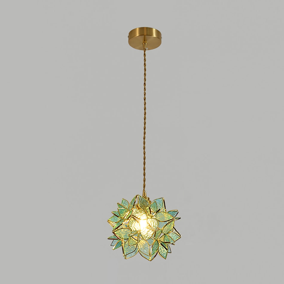 Amara Luxury Glass Pendant Light-Neutral Decor