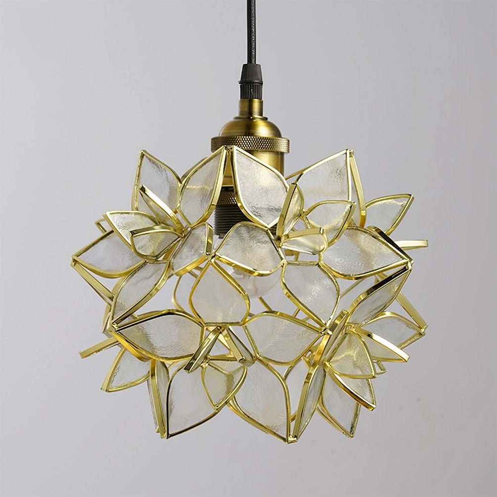 Amara Luxury Glass Pendant Light-Neutral Decor