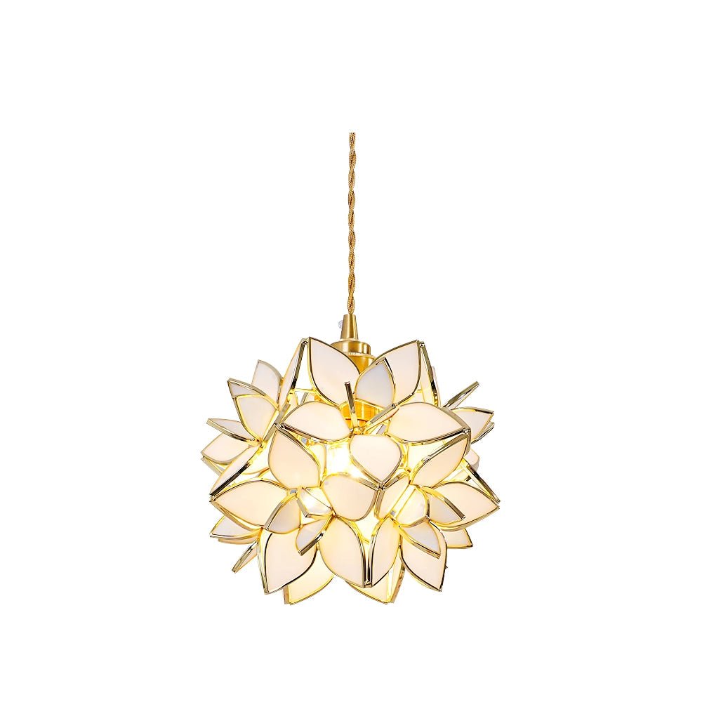 Amara Luxury Glass Pendant Light-Neutral Decor
