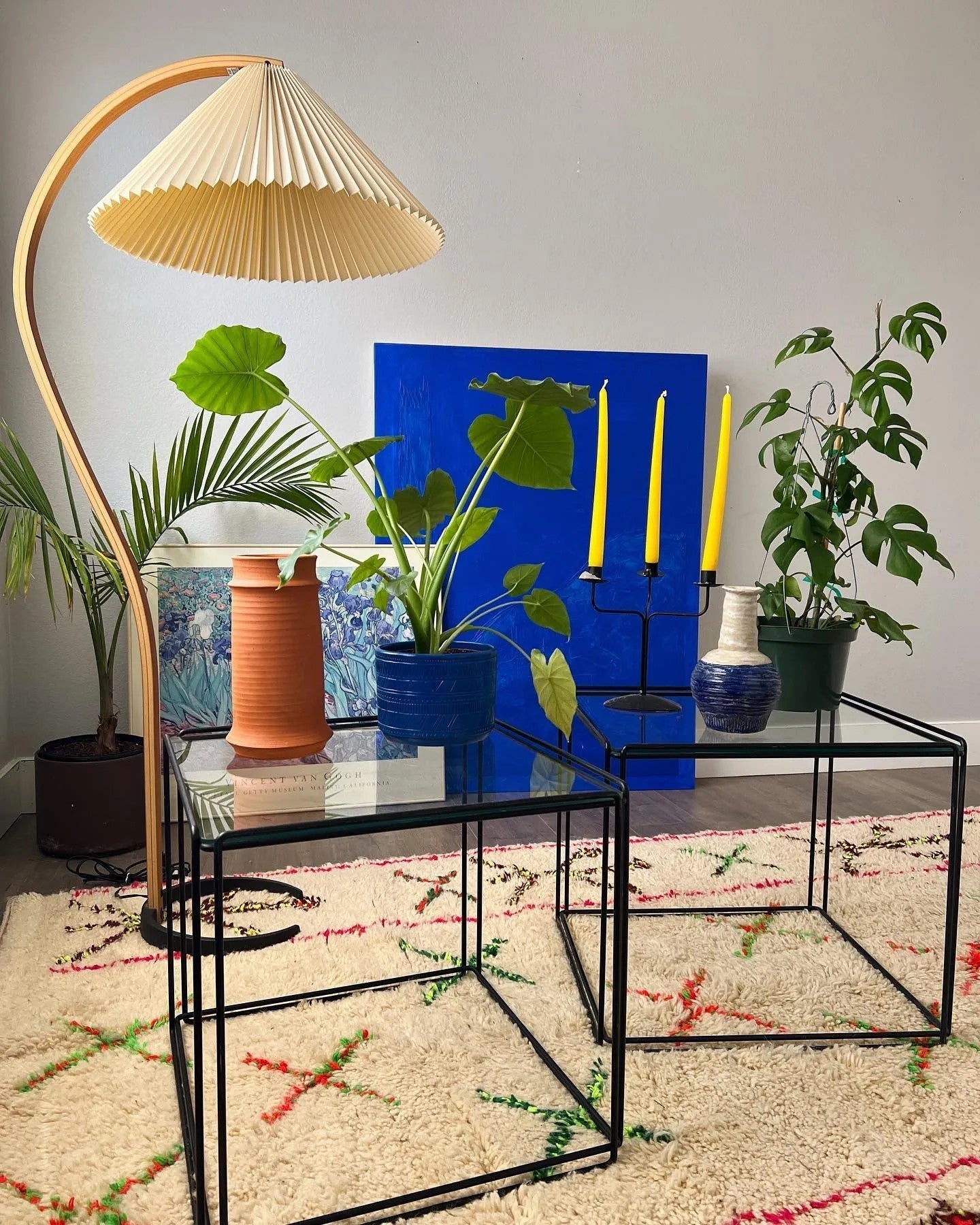 Viaro Wood Floor Lamp-Neutral Decor