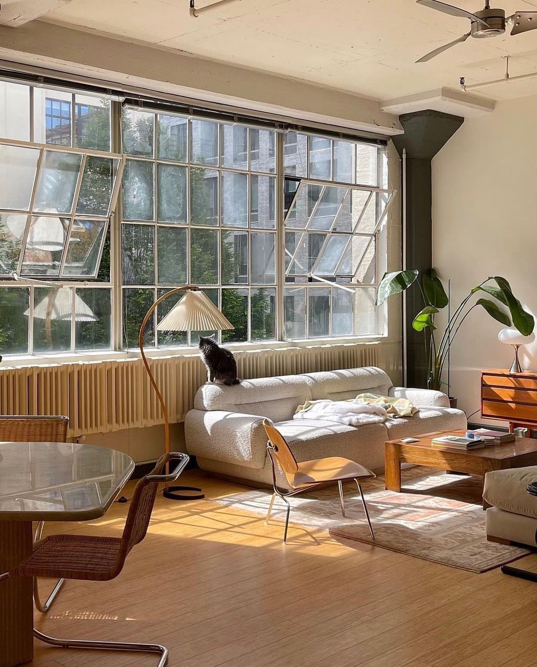 Viaro Wood Floor Lamp-Neutral Decor