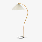 Viaro Wood Floor Lamp-Neutral Decor