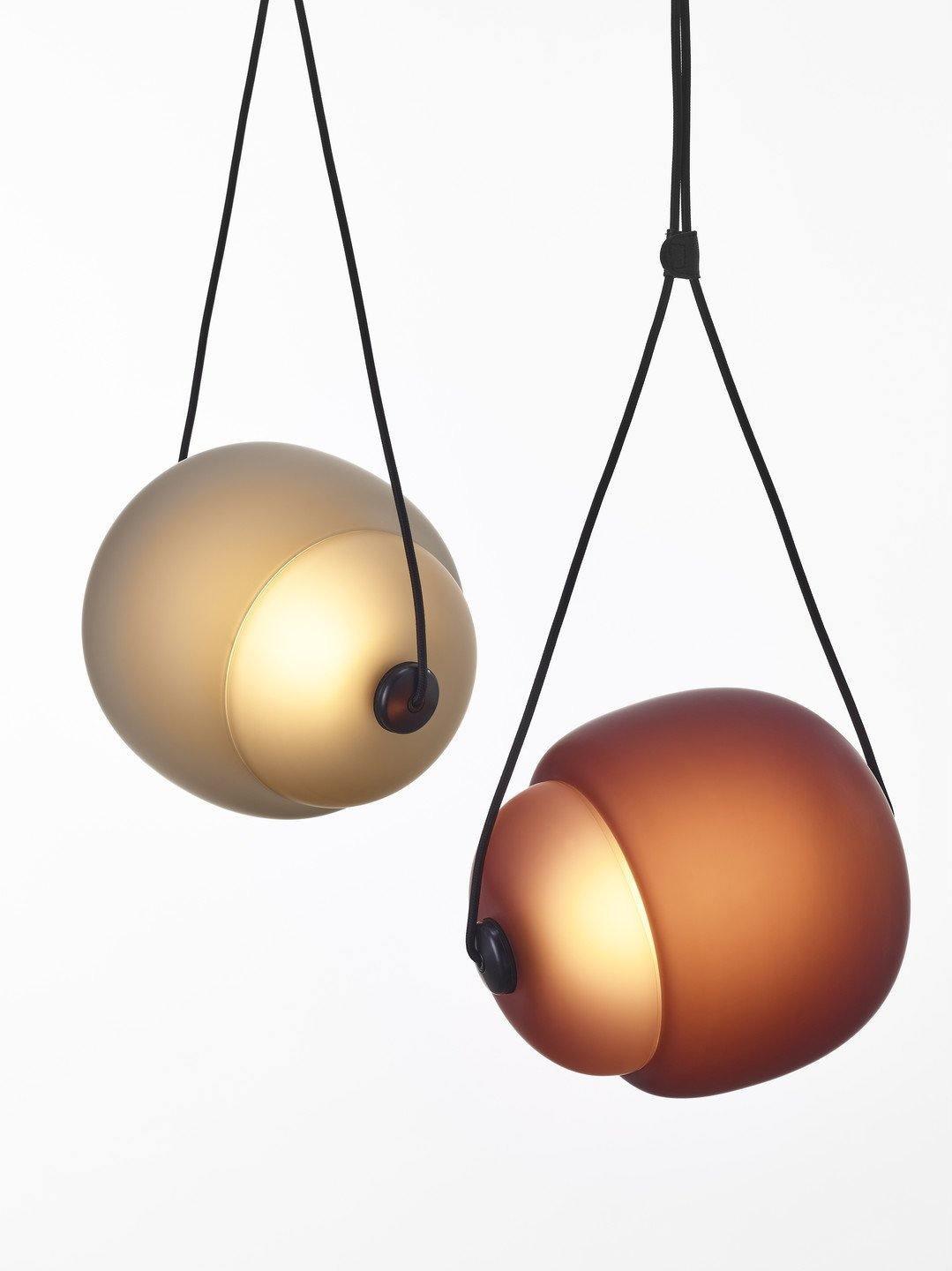 Ovexa Contemporary Glass Pendant Light-Neutral Decor