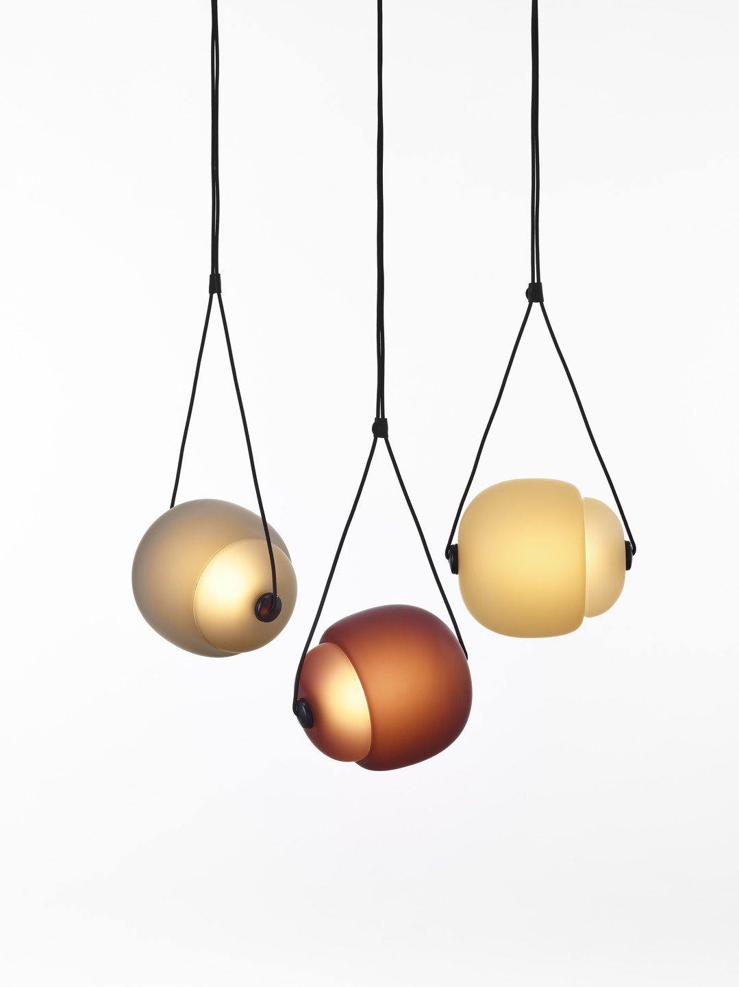 Ovexa Contemporary Glass Pendant Light-Neutral Decor