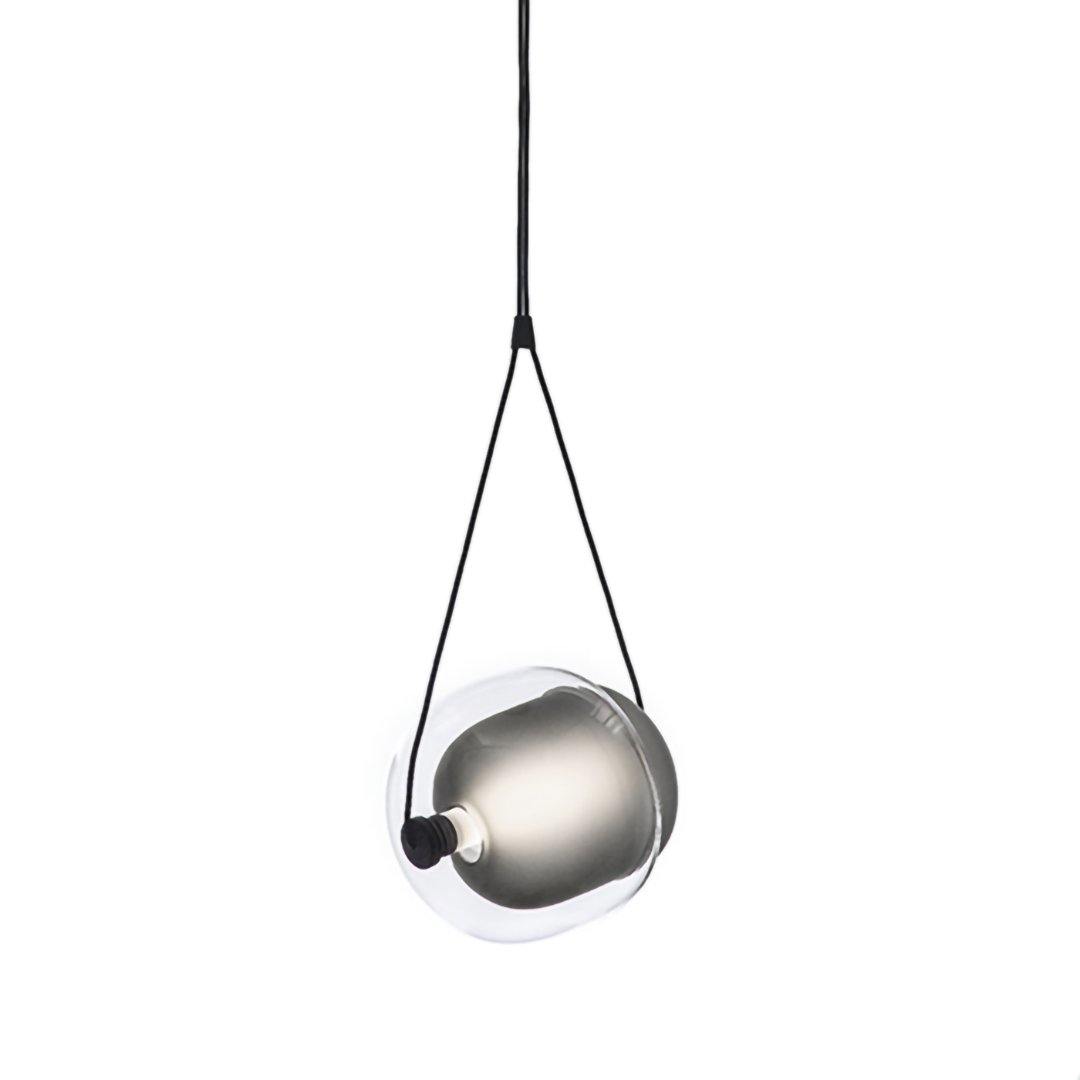 Ovexa Contemporary Glass Pendant Light-Neutral Decor