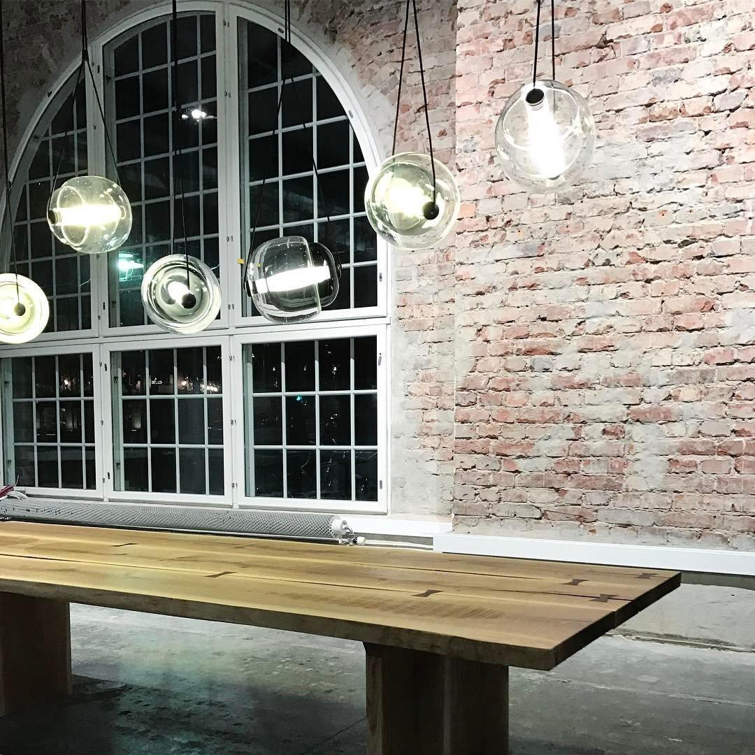 Ovexa Contemporary Glass Pendant Light-Neutral Decor