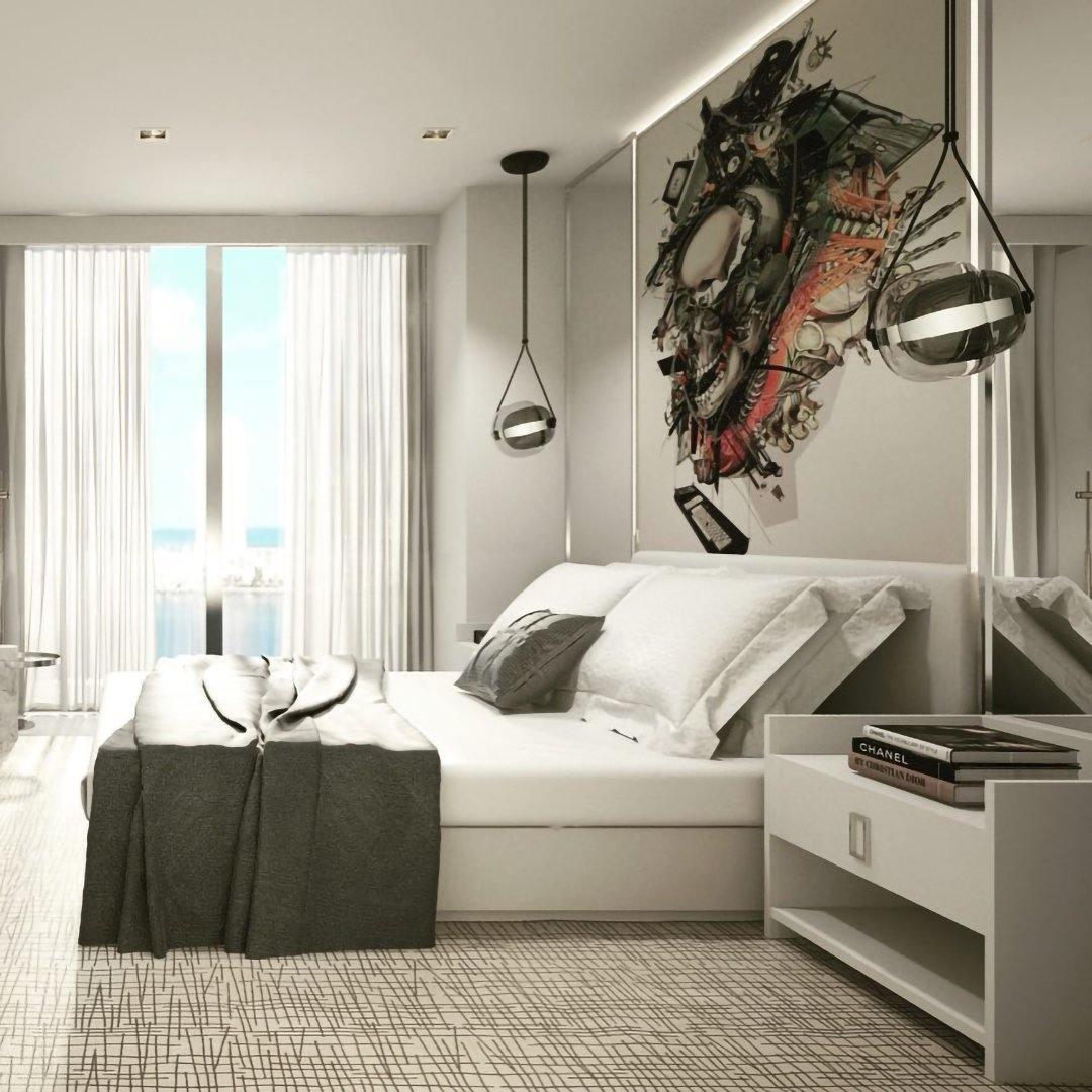 Ovexa Contemporary Glass Pendant Light-Neutral Decor