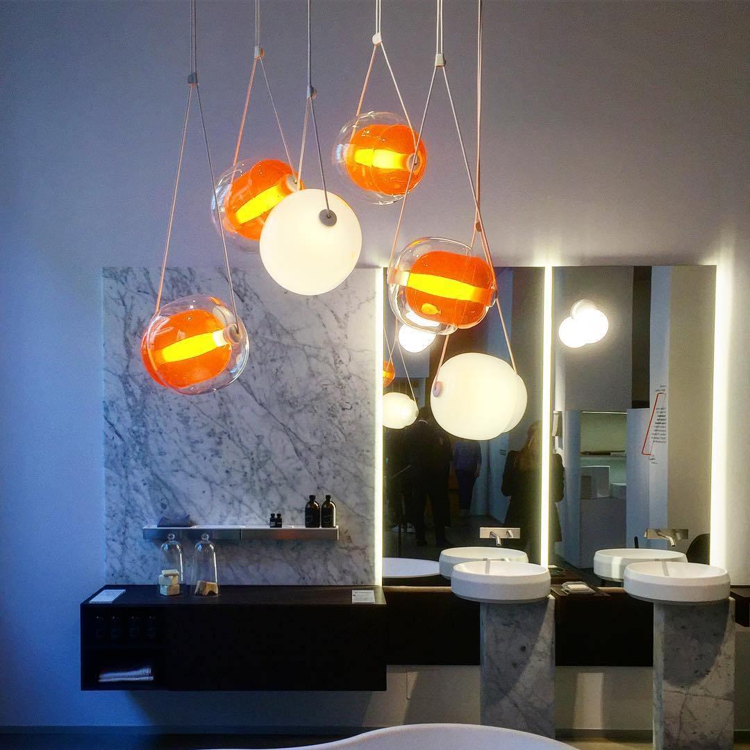Ovexa Contemporary Glass Pendant Light-Neutral Decor