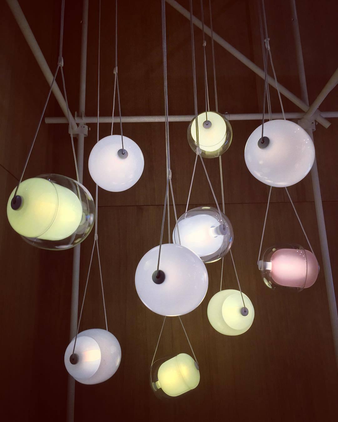 Ovexa Contemporary Glass Pendant Light-Neutral Decor